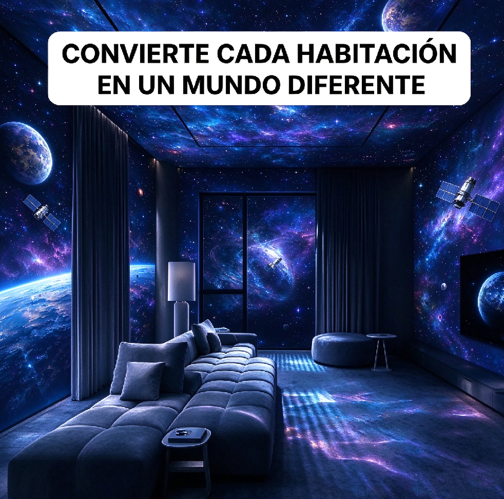 CosmoLux™ Proyector 5D | Transforma cualquier habitación en otro mundo - Imagen 2
