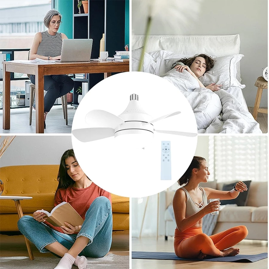 Ventilador de techo LERFM - vista frontal