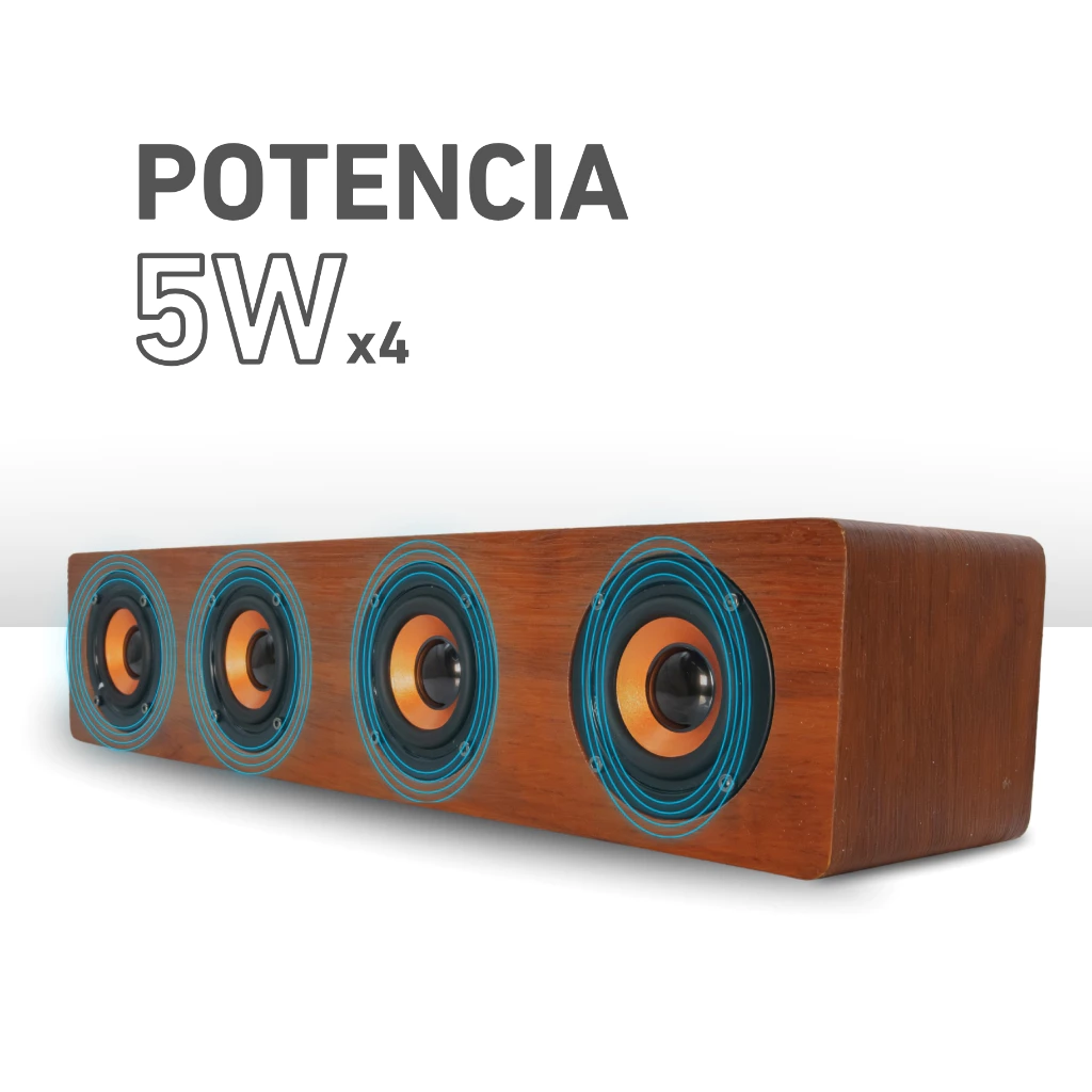 Bocina Buytiti - panel de controles