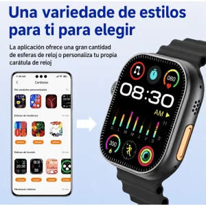 Reloj Inteligente T800 UT Ultra para Caminar Correr Ciclismo Navegación