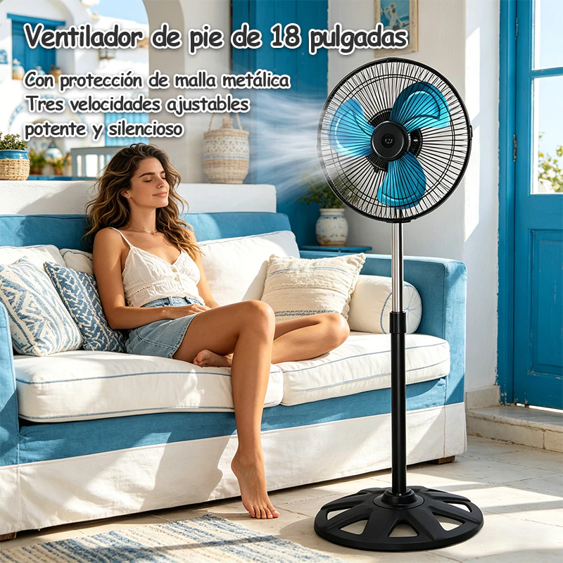 Ventilador Okady - base estable