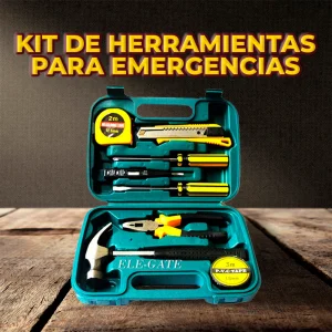 Kit de Herramientas de Reparación de Plástico 8 Piezas con Estuche