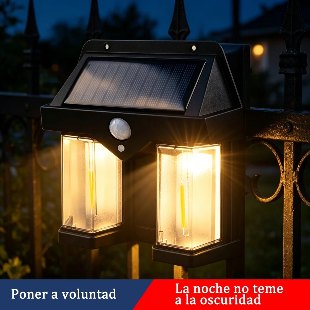 Luz solar de pared - panel solar