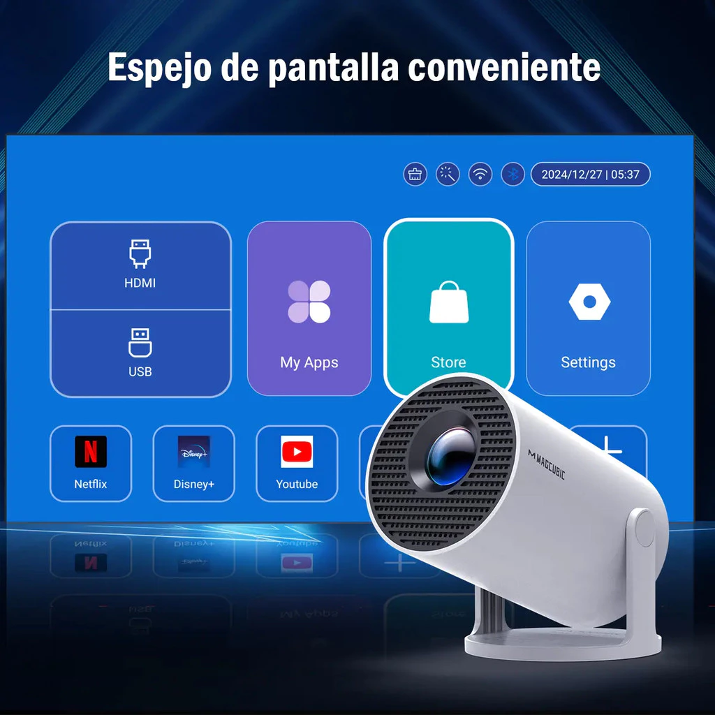 Proyector Magcubic HY300 Pro - contenido del paquete