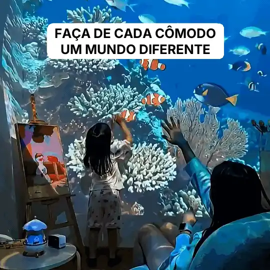 CosmoLux™ Proyector 5D | Transforma cualquier habitación en otro mundo